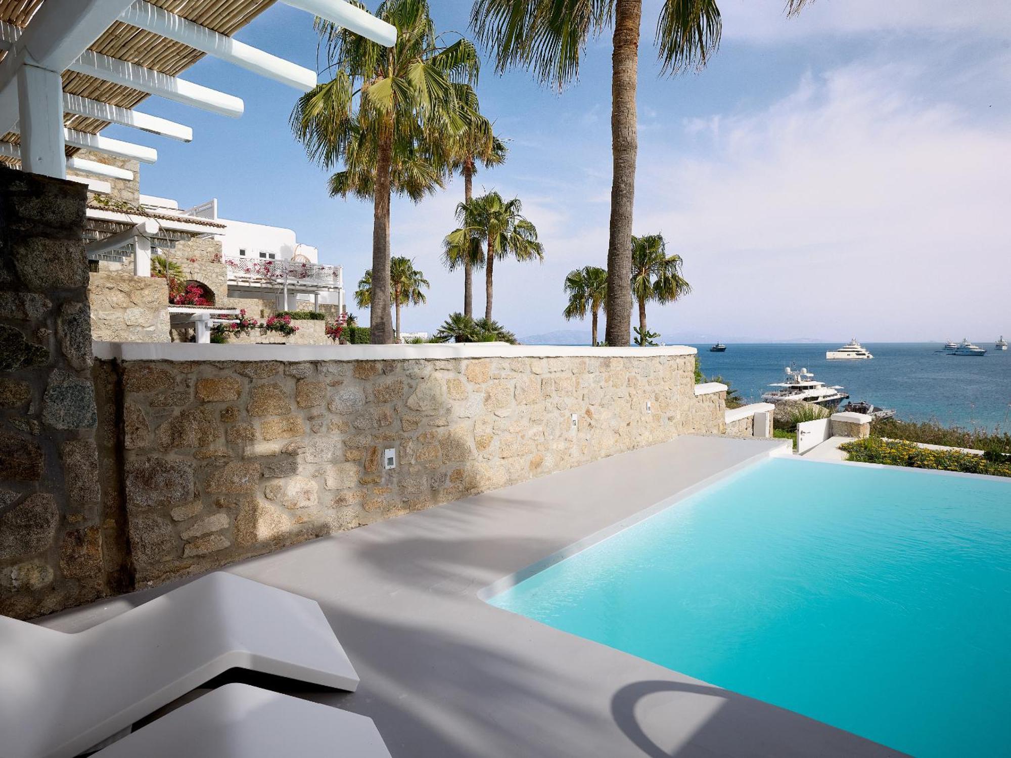 Mykonos Blu, A Grecotel Resort To Live Psarou  Eksteriør bilde